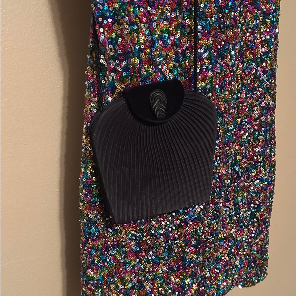 Speakeasy Black Clutch